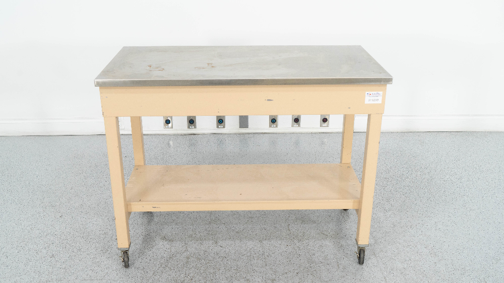 Image of 4'  Stainless Steel Top Portable Table